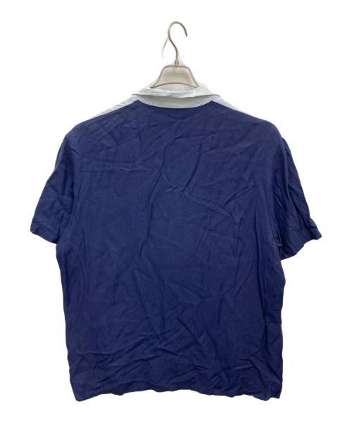 Davinci（ダヴィンチ）Davinci (ダヴィンチ) オープンカラーシャツ ブルー サイズ:不明の古着・服飾アイテム