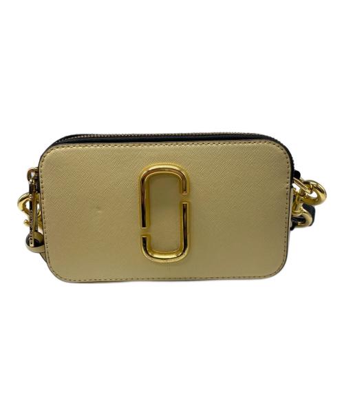 MARC JACOBS（マークジェイコブズ）MARC JACOBS (マークジェイコブズ) スナップショットショルダーバッグ ベージュの古着・服飾アイテム