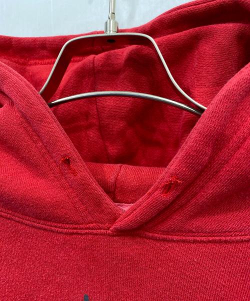 stussy（ステューシー）stussy (ステューシー) 00’s プルオーバーパーカー レッド サイズ:Mの古着・服飾アイテム