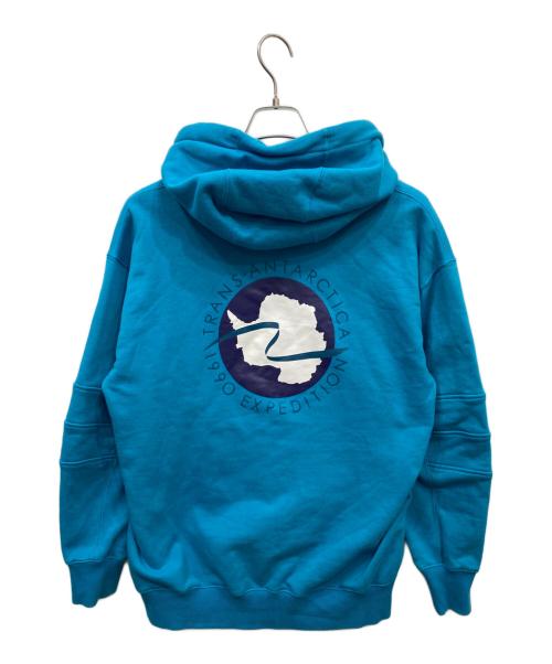 THE NORTH FACE（ザ ノース フェイス）THE NORTH FACE (ザ ノース フェイス) Trans Antarctica Hoodie ブルー サイズ:Sの古着・服飾アイテム
