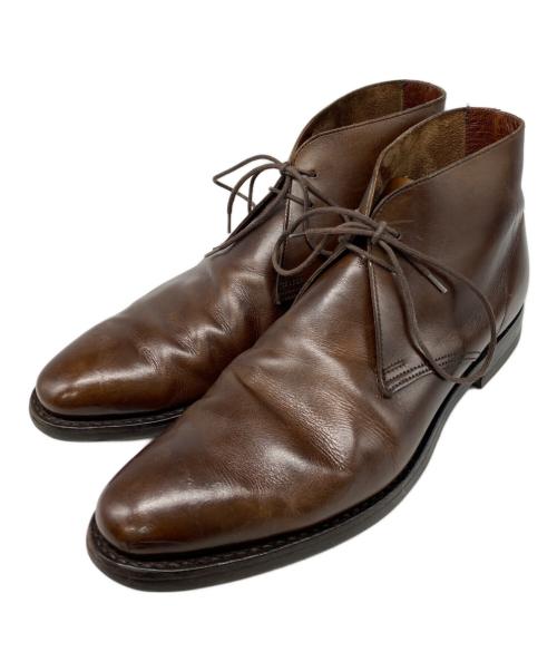 Crockett & Jones（クロケット＆ジョーンズ）Crockett & Jones (クロケット＆ジョーンズ) HAYLEチャッカブーツ ブラウン サイズ:6Eの古着・服飾アイテム