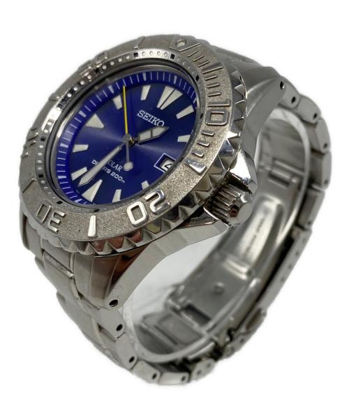 SEIKO（セイコー）SEIKO (セイコー) 腕時計 ブルーの古着・服飾アイテム