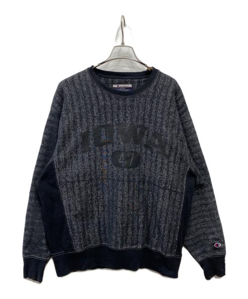 Champion REVERSE WEAVE（チャンピオン リバース ウィーブ）Champion REVERSE WEAVE (チャンピオン リバース ウィーブ) クルーネックスウェット グレー サイズ:Mの古着・服飾アイテム