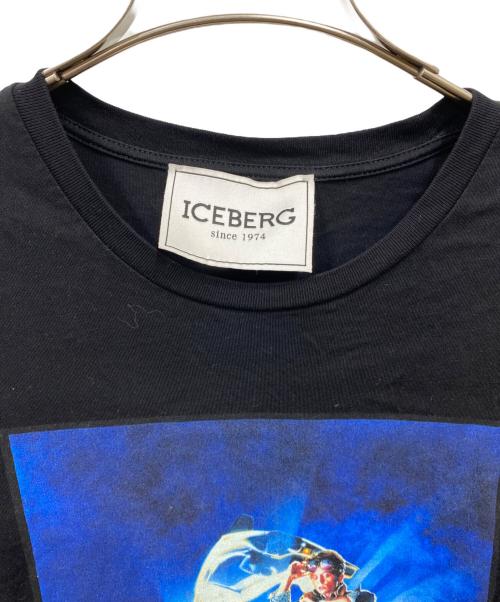 ICEBERG（アイスバーグ）ICEBERG (アイスバーグ) BTTF Tシャツ ブラック サイズ:Lの古着・服飾アイテム