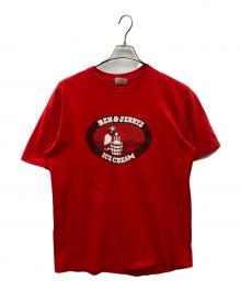 Hanes（ヘインズ）の古着「90’sカンパニーTシャツ」｜レッド