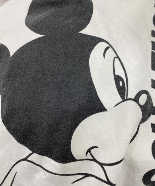 DISNEY（ディズニー）DISNEY (ディズニー) 80’sビッグプリントスウェット ホワイト サイズ:Lの古着・服飾アイテム