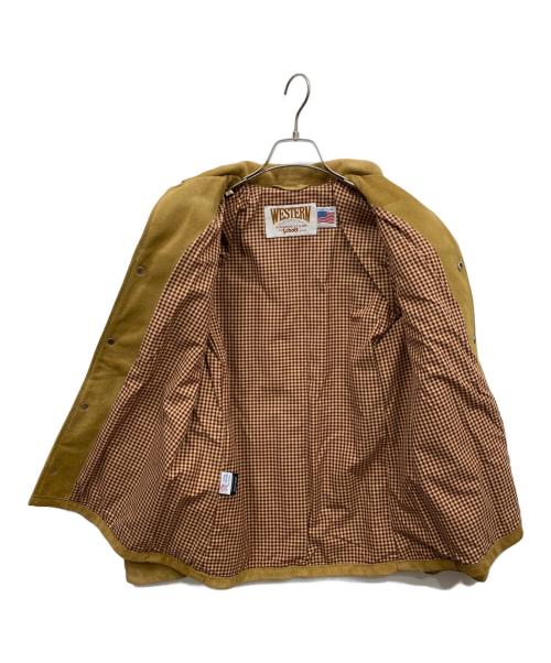 Schott（ショット）Schott (ショット) ウエスタンスエードジャケット ベージュ サイズ:不明の古着・服飾アイテム