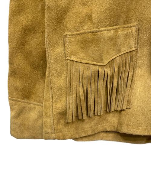 Schott（ショット）Schott (ショット) ウエスタンスエードジャケット ベージュ サイズ:不明の古着・服飾アイテム