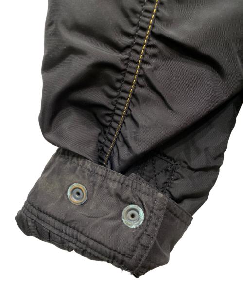 ALPHA（アルファ）ALPHA (アルファ) B-15フライトジャケット ブラック サイズ:XLの古着・服飾アイテム