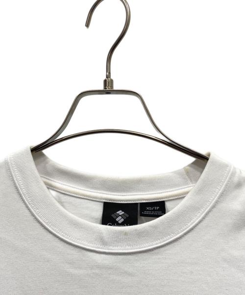 Columbia（コロンビア）Columbia (コロンビア) BEAMS (ビームス) Angler's Success 別注ロングスリーブTシャツ ホワイト サイズ:XSの古着・服飾アイテム