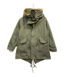 HOUSTON（ヒューストン）の古着「M-65 PARKA モッズコート」｜カーキ