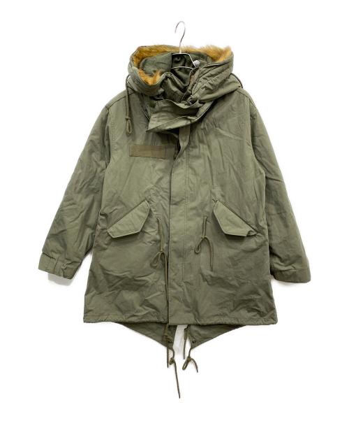 HOUSTON（ヒューストン）HOUSTON (ヒューストン) M-65 PARKA モッズコート カーキ サイズ:XSの古着・服飾アイテム