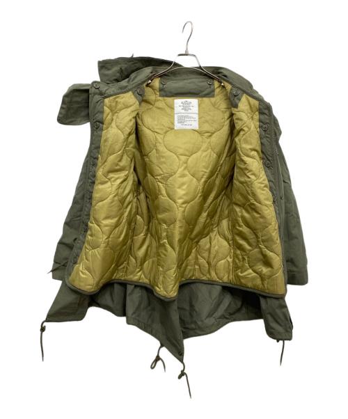 HOUSTON（ヒューストン）HOUSTON (ヒューストン) M-65 PARKA モッズコート カーキ サイズ:XSの古着・服飾アイテム