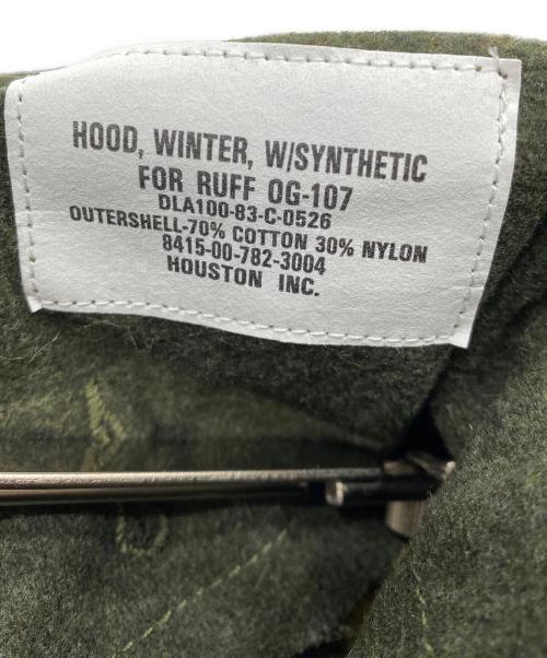 HOUSTON（ヒューストン）HOUSTON (ヒューストン) M-65 PARKA モッズコート カーキ サイズ:XSの古着・服飾アイテム
