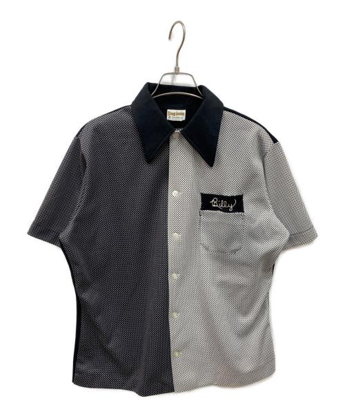 KING LOUIE（キングルイ）KING LOUIE (キングルイ) ボーリングシャツ ブラック サイズ:Mの古着・服飾アイテム