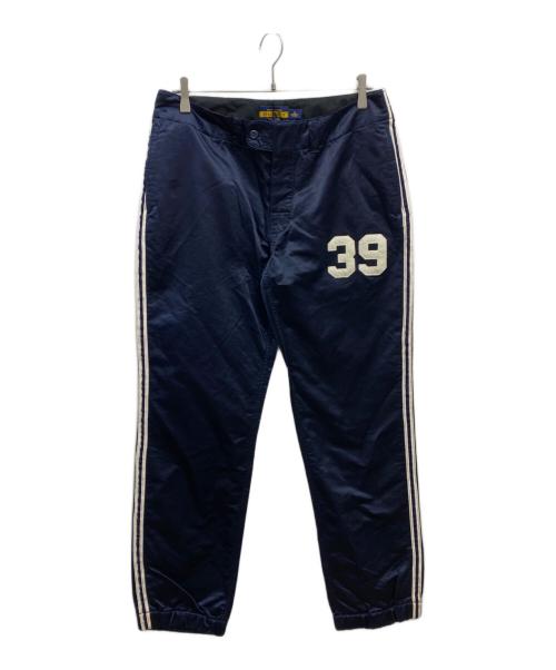 Rugby Ralph Lauren（ラグビーラルフローレン）Rugby Ralph Lauren (ラグビーラルフローレン) サイドラインパンツ ブルー サイズ:W32の古着・服飾アイテム
