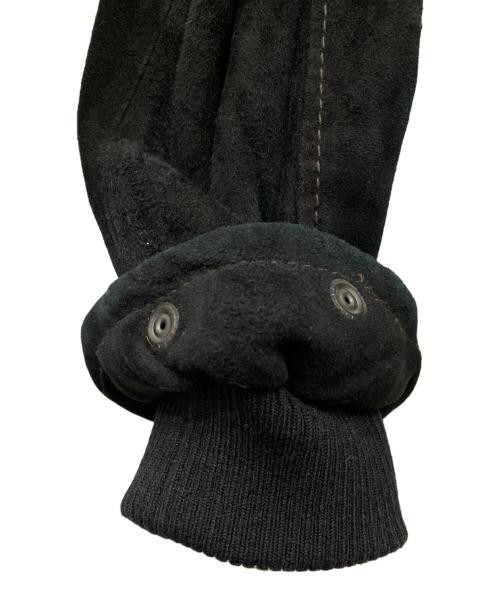Schott（ショット）Schott (ショット) スウェードN-1ジャケット ブラック サイズ:Lの古着・服飾アイテム