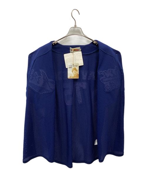 AVIREX（アヴィレックス）AVIREX (アヴィレックス) ベースボールシャツ ブルー サイズ:XXLの古着・服飾アイテム