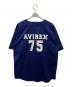 AVIREX (アヴィレックス) ベースボールシャツ ブルー サイズ:XXL：7000円