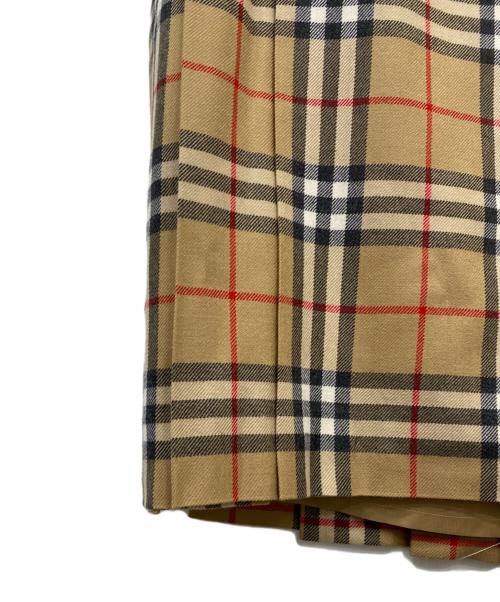 BURBERRY LONDON（バーバリーロンドン）BURBERRY LONDON (バーバリーロンドン) ノバチェックスカート ベージュ サイズ:44の古着・服飾アイテム