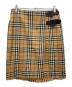 BURBERRY LONDON（バーバリーロンドン）の古着「ノバチェックスカート」｜ベージュ