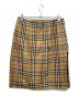 BURBERRY LONDON (バーバリーロンドン) ノバチェックスカート ベージュ サイズ:44：5000円