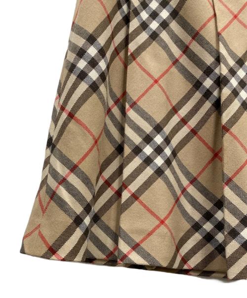 BURBERRY LONDON（バーバリーロンドン）BURBERRY LONDON (バーバリーロンドン) ノバチェックスカート ベージュ サイズ:44の古着・服飾アイテム