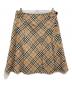 BURBERRY LONDON（バーバリーロンドン）の古着「ノバチェックスカート」｜ベージュ