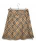 BURBERRY LONDON (バーバリーロンドン) ノバチェックスカート ベージュ サイズ:44：5000円