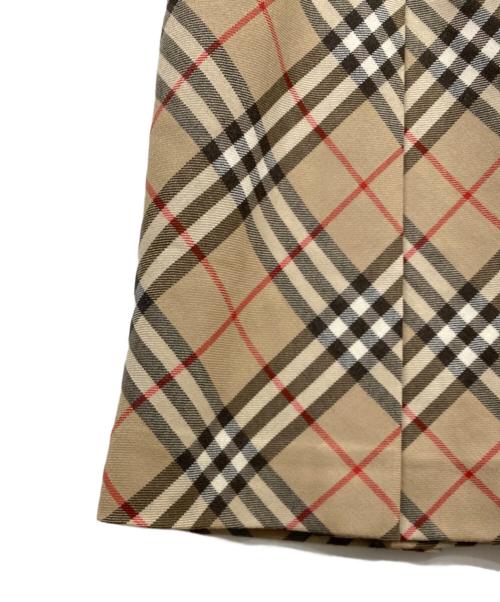 BURBERRY LONDON（バーバリーロンドン）BURBERRY LONDON (バーバリーロンドン) ノバチェックスカート ベージュ サイズ:44の古着・服飾アイテム