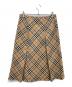 BURBERRY LONDON (バーバリーロンドン) ノバチェックスカート ベージュ サイズ:44：5000円