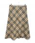BURBERRY LONDON（バーバリーロンドン）の古着「ノバチェックスカート」｜ベージュ
