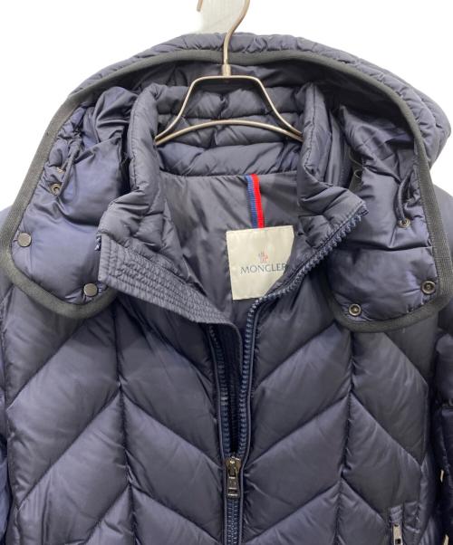 MONCLER（モンクレール）MONCLER (モンクレール) BERRIAT GIUBBOTTO Down Jacket ネイビー サイズ:Lの古着・服飾アイテム