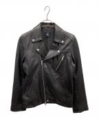 HAREハレ）の古着「ライダースジャケット」｜ブラック