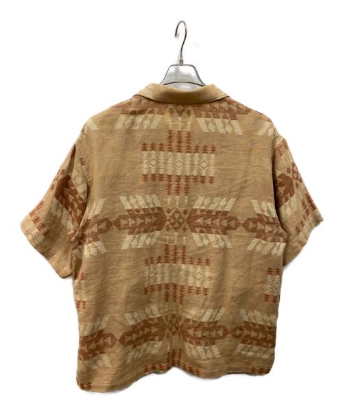 PENDLETON（ペンドルトン）PENDLETON (ペンドルトン) オープンカラーシャツ ベージュ サイズ:Mの古着・服飾アイテム