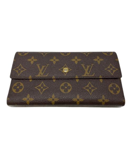 LOUIS VUITTON（ルイ ヴィトン）LOUIS VUITTON (ルイ ヴィトン) 長財布 ブラウンの古着・服飾アイテム