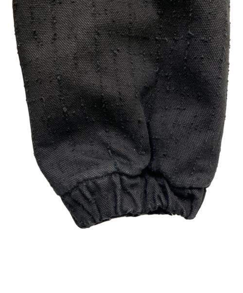 stussy（ステューシー）stussy (ステューシー) WORK JACKET CANVAS NEEDLE PUNCH ブラック サイズ:Sの古着・服飾アイテム