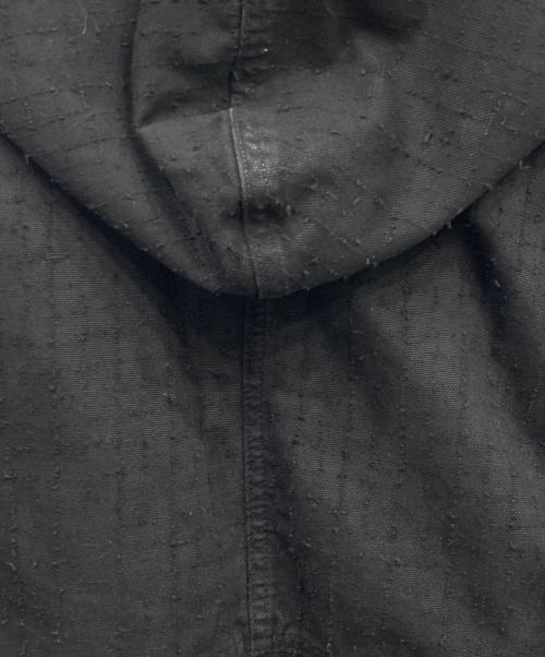 stussy（ステューシー）stussy (ステューシー) WORK JACKET CANVAS NEEDLE PUNCH ブラック サイズ:Sの古着・服飾アイテム