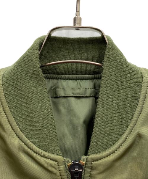 ALPHA（アルファ）ALPHA (アルファ) MA-1ジャケット カーキ サイズ:Mの古着・服飾アイテム
