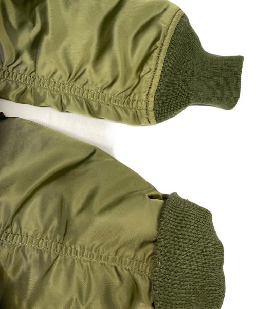 ALPHA（アルファ）ALPHA (アルファ) MA-1ジャケット カーキ サイズ:Mの古着・服飾アイテム