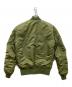 ALPHA (アルファ) MA-1ジャケット カーキ サイズ:M：7000円