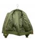 中古・古着 ALPHA (アルファ) MA-1ジャケット カーキ サイズ:M：7000円