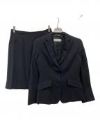 MaxMaraマックスマーラ）の古着「セットアップスーツ」｜ブラック