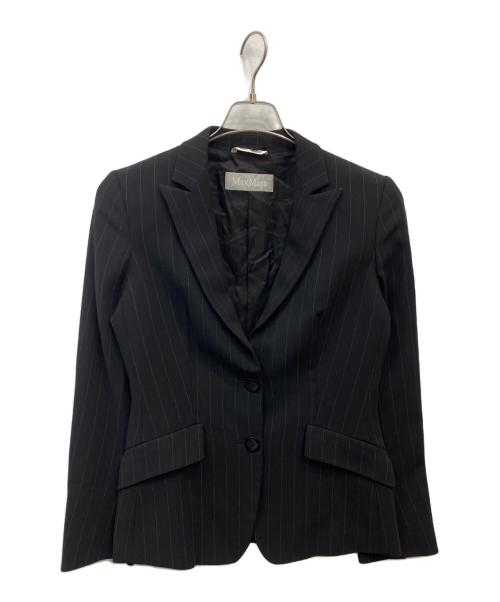 MaxMara（マックスマーラ）MaxMara (マックスマーラ) セットアップスーツ ブラック サイズ:Lの古着・服飾アイテム