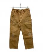 CarHarttカーハート）の古着「90’sダブルニーカーペンタ―パンツ」｜ベージュ