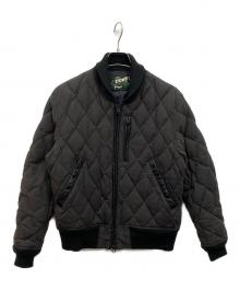 Schott（ショット）の古着「キルティングジャケット」｜ブラック