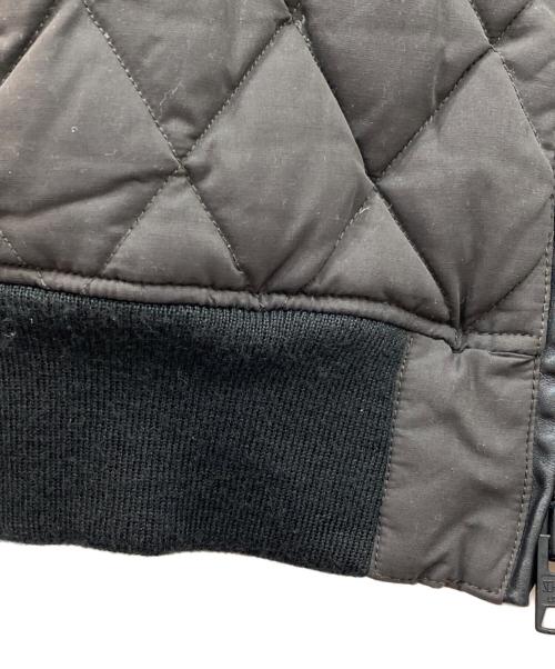 Schott（ショット）Schott (ショット) キルティングジャケット ブラック サイズ:Lの古着・服飾アイテム