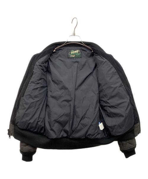 Schott（ショット）Schott (ショット) キルティングジャケット ブラック サイズ:Lの古着・服飾アイテム