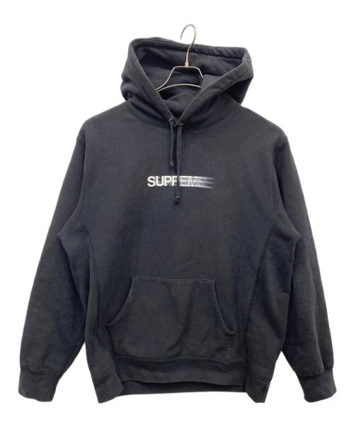 SUPREME（シュプリーム）SUPREME (シュプリーム) 23SS Motion Logo Hooded Sweatshirt ブラック サイズ:XLの古着・服飾アイテム