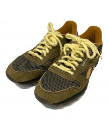 REEBOK（リーボック）の古着「CL LEATHER MU」｜ブラウン